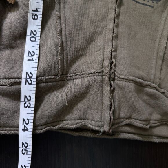 Volcom Jacket Womens Medium Faux Fur Lined Zip Up Hoodie Y2K Skater Punk 2000s - Picture 13 of 14